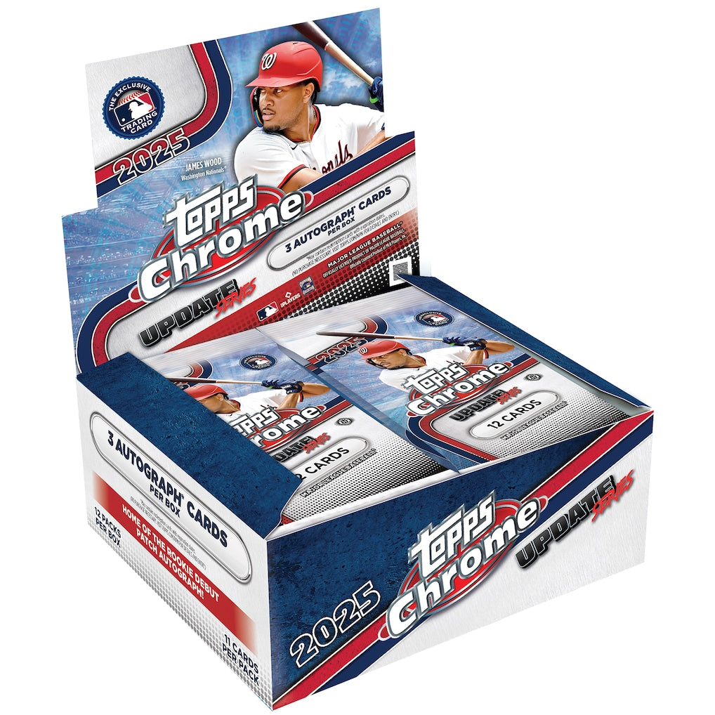 2025 Topps Chrome Update Jumbo Box