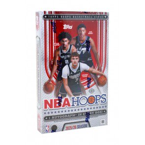 2025/26 Topps NBA Hoops Basketball Hobby 12 Box Case