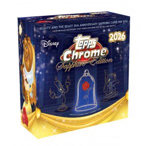 2026 Topps Chrome Disney Sapphire Edition Box