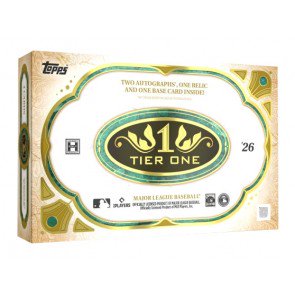 2026 Topps Tier One Baseball Hobby 12 Box Case