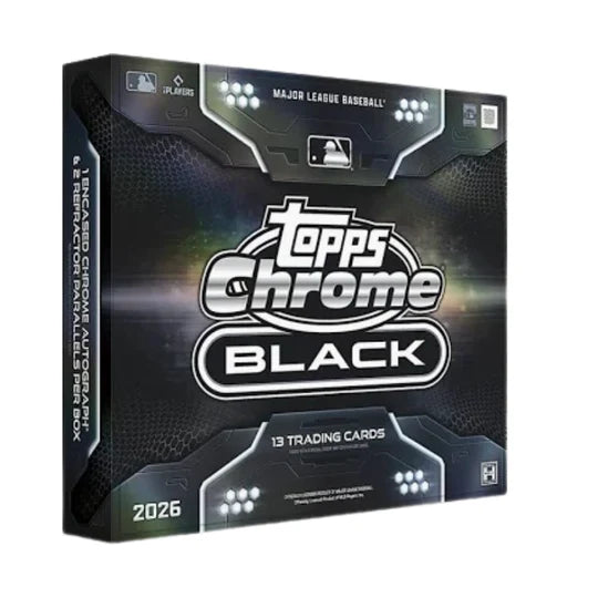 2026 Topps Chrome Black Baseball Hobby Box