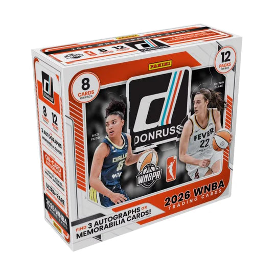 2026 Panini Donruss WNBA Basketball Hobby 16 Box Case
