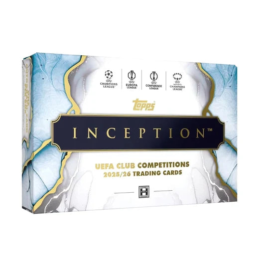 2025/26 Topps UEFA Club Competitions Inception Soccer Hobby Box