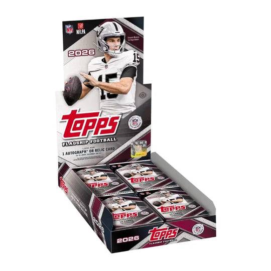 2026 Topps Football Hobby 12 Box Case